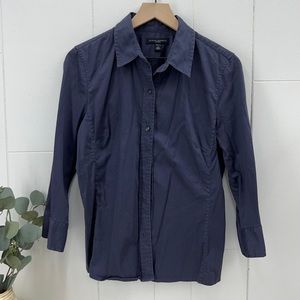 Banana republic women’s three-quarter sleeve button up shirt.